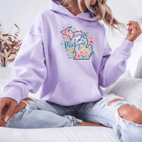 "Michigan Floral"Relaxed Fit Classic Unisex Hoodie