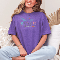 "Michigan Girl"Relaxed Fit Crew Unisex T-Shirt