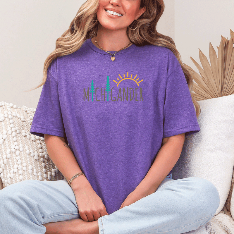 "Michigander"Relaxed Fit Crew Unisex T-Shirt