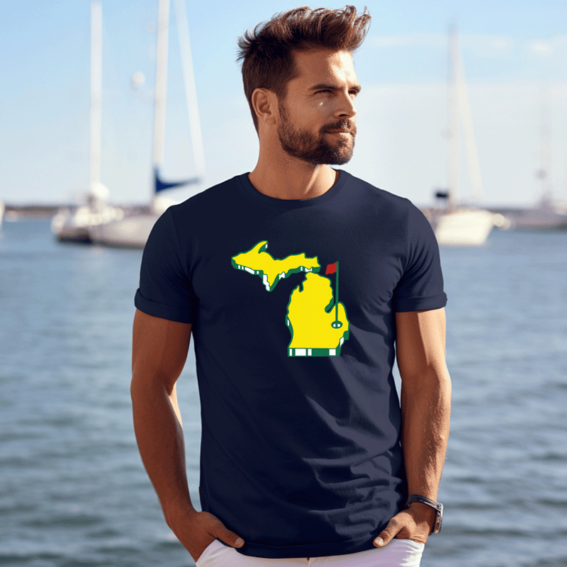 "Michigan Masters"Men's Crew T-Shirt