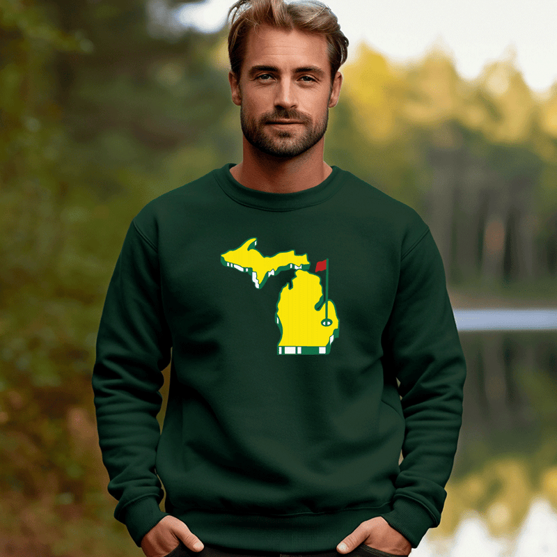 "Michigan Masters"Men's Classic Crew Sweatshirt