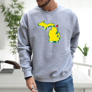 "Michigan Masters"Men's Classic Crew Sweatshirt
