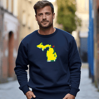 "Michigan Masters"Men's Classic Crew Sweatshirt