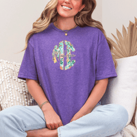 "Michigan Monogram"Relaxed Fit Crew Unisex T-Shirt