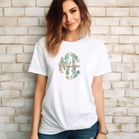 "Michigan Monogram"Relaxed Fit Crew Unisex T-Shirt