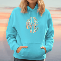 "Michigan Monogram"Relaxed Fit Classic Unisex Hoodie