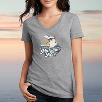 "Michigan Nice"Women's V-Neck