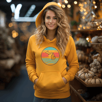 "Sunrise Over Michigan"Relaxed Fit Classic Unisex Hoodie