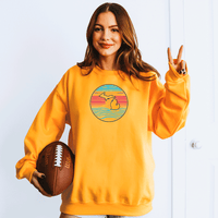 "Sunrise Over Michigan"Relaxed Fit Classic Crew Unisex Sweatshirt