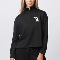 "Michigan Vista"Women's Relaxed Fit 1/4 Zip