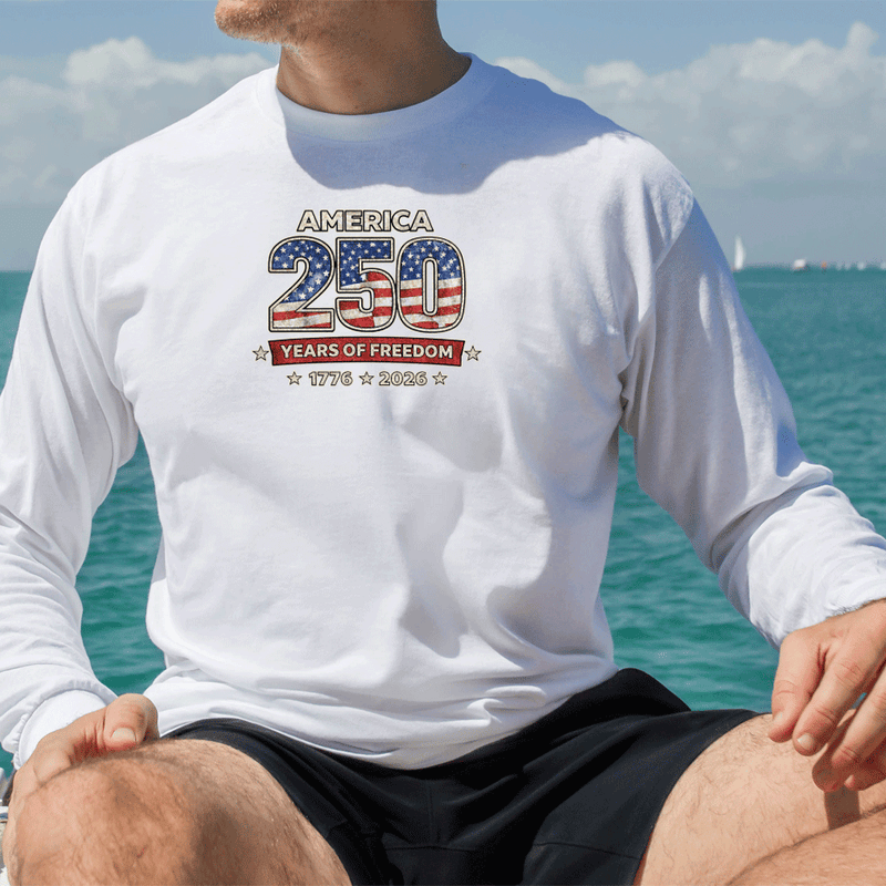 "Original America 250 Years"Men's Long Sleeve T-Shirt