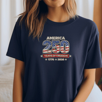 "Original America 250 Years"Relaxed Fit Crew Unisex T-Shirt