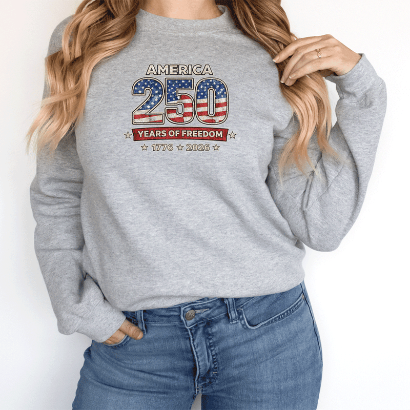 "Original America 250 Years"Relaxed Fit Long Sleeve Unisex T-Shirt