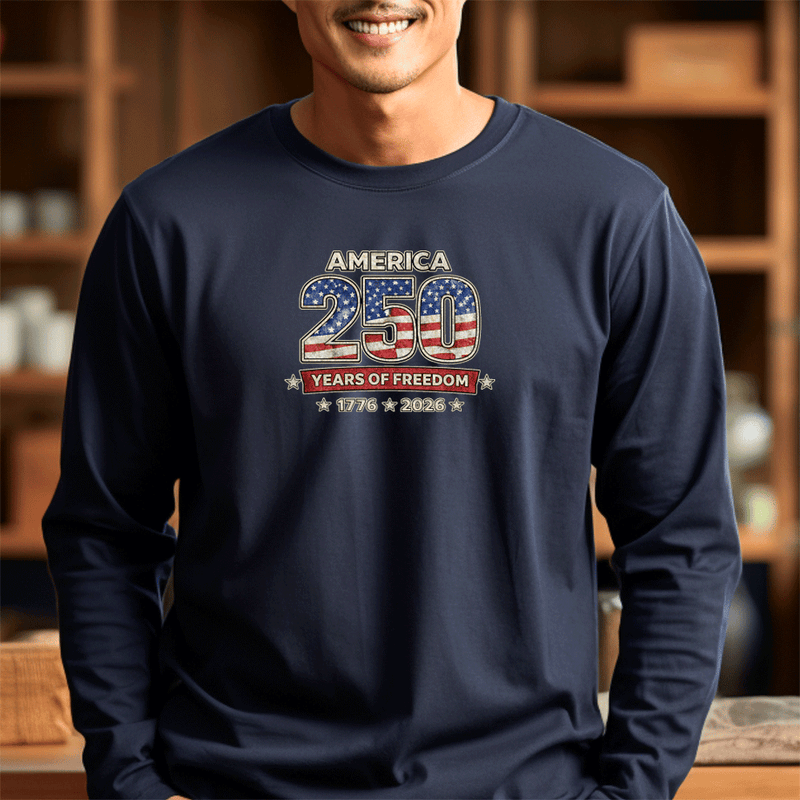 "Original America 250 Years"Men's Long Sleeve T-Shirt