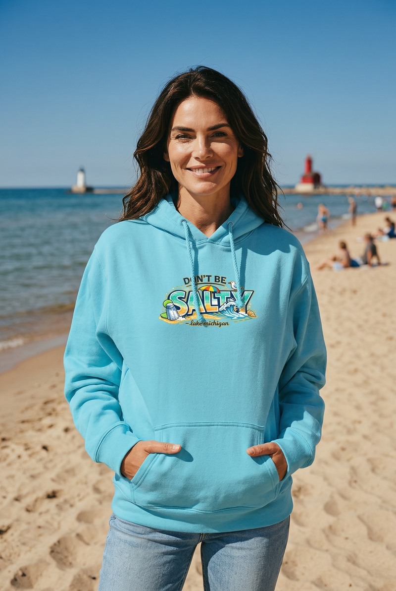 "Don't Be Salty"Relaxed Fit Classic Unisex Hoodie