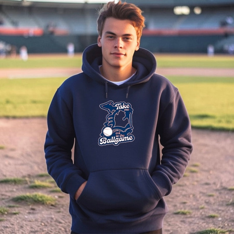 "Take Me Out To The Ball Game"Men's Classic Hoodie
