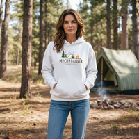 "Camp Michigander"Relaxed Fit Classic Unisex Hoodie