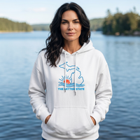 "The Mitten State"Relaxed Fit Classic Unisex Hoodie