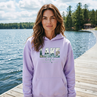 "Lake Life Unsalted"Relaxed Fit Classic Unisex Hoodie