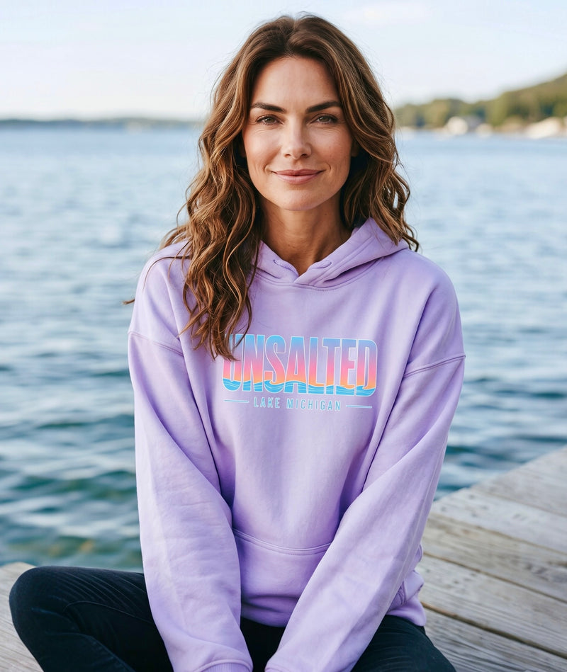 "Summer Unsalted"Relaxed Fit Classic Unisex Hoodie
