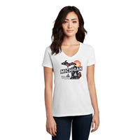 "Michigan Summer"Women's V-Neck