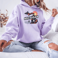 "Michigan Summer"Relaxed Fit Classic Unisex Hoodie