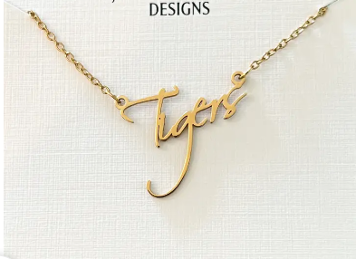 TIgers Gameday Necklace