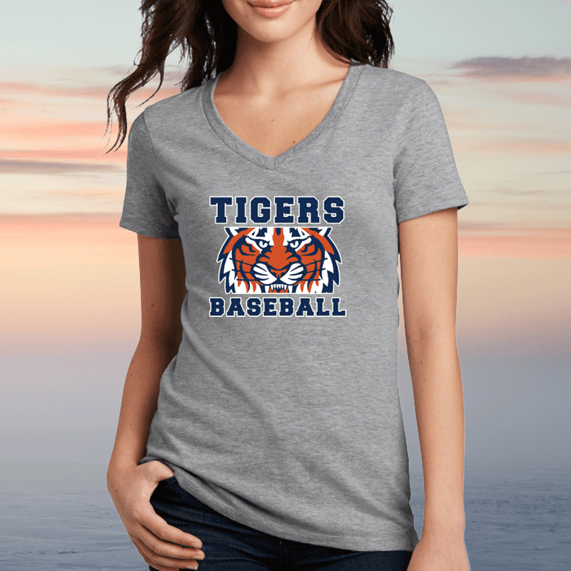 "Play Ball"Women's V-Neck