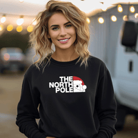 "The North Pole"Relaxed Fit Classic Crew Unisex Sweatshirt