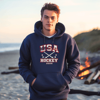 "USA Hockey"Men's Classic Hoodie