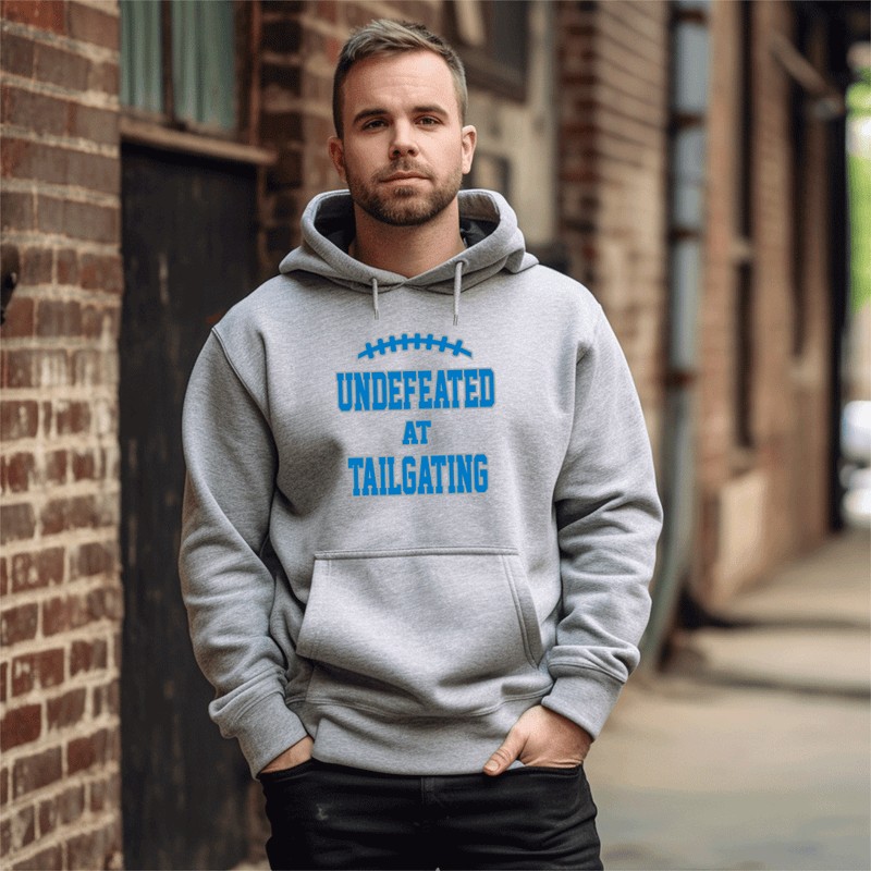 "Undefeated at Tailgating"Men's Classic Hoodie