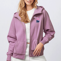 "MI Up North"Women's Relaxed Full Zip Hoodie
