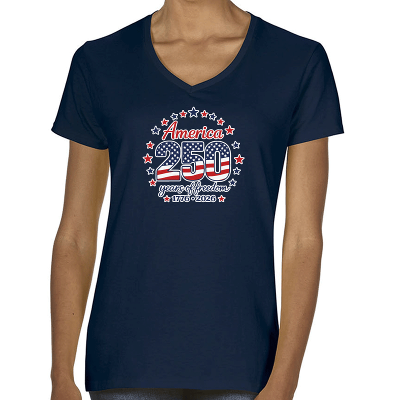"America 250 Years"Women's V-Neck
