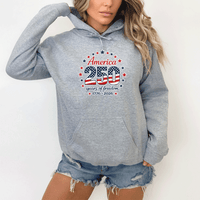 "America 250 Years"Relaxed Fit Classic Unisex Hoodie