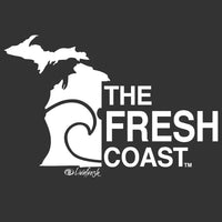 "Fresh Coast"Relaxed Fit Bright Classic Crew Unisex Sweatshirt
