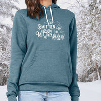 "Winter Smitten"Relaxed Fit Angel Fleece Unisex Hoodie