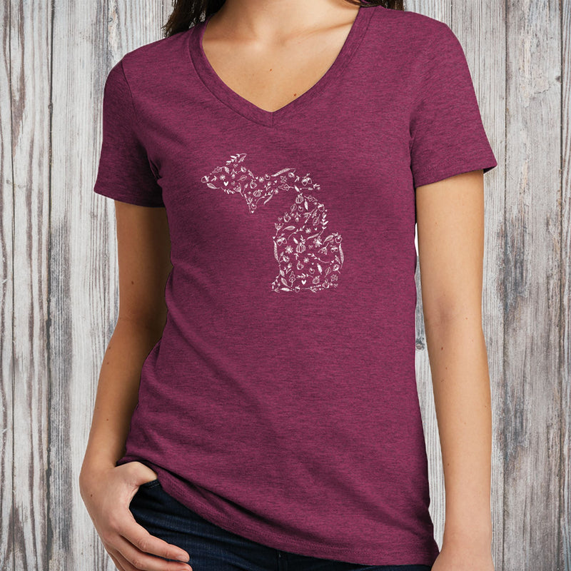 "Fall Wonder"Women's V-Neck