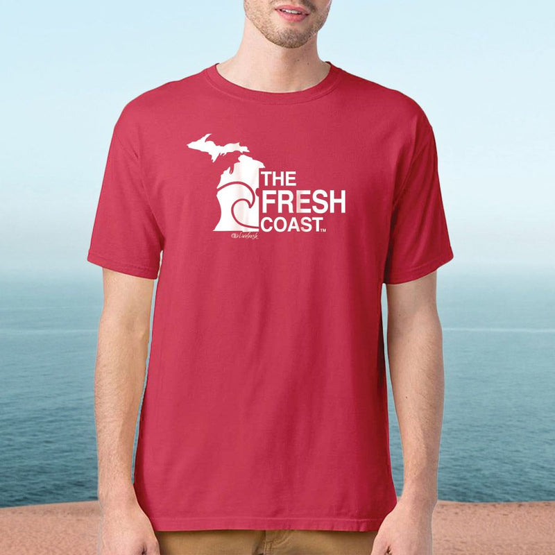 "Fresh Coast"Men's Stonewashed T-Shirt