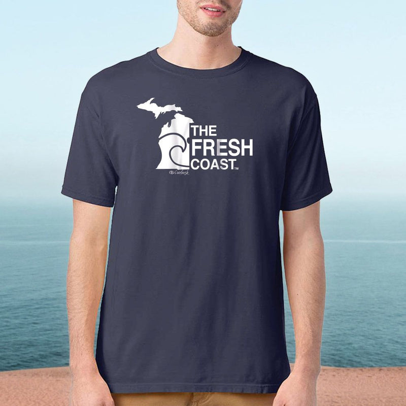 "Fresh Coast"Men's Stonewashed T-Shirt