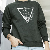 "Untouched"Men's Ultra Soft Pullover Crew