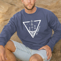 "Untouched"Men's Stonewashed Crew Sweatshirt