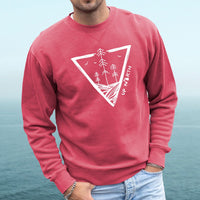 "Untouched"Men's Stonewashed Crew Sweatshirt