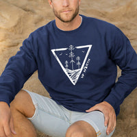 "Untouched"Men's Stonewashed Crew Sweatshirt