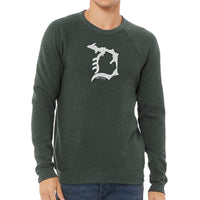 "Michigan D"Men's Ultra Soft Pullover Crew