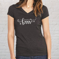 "Brrr... It's Cold In Michigan"Women's V-Neck