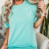 "Little Love"Relaxed Fit Stonewashed Unisex T-Shirt