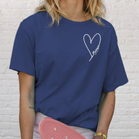 "Little Love"Relaxed Fit Stonewashed Unisex T-Shirt