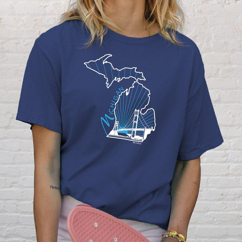 "Mighty"Relaxed Fit Stonewashed Unisex T-Shirt