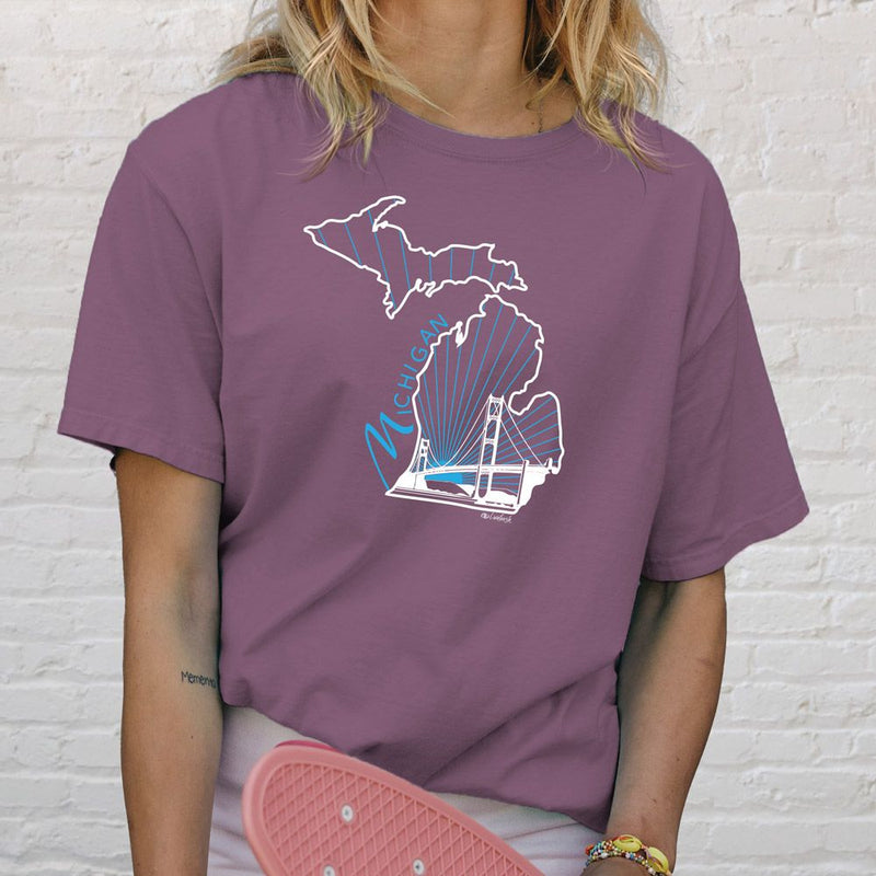 "Mighty"Relaxed Fit Stonewashed Unisex T-Shirt