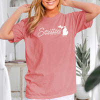 "Smitten With The Mitten"Relaxed Fit Stonewashed T-Shirt